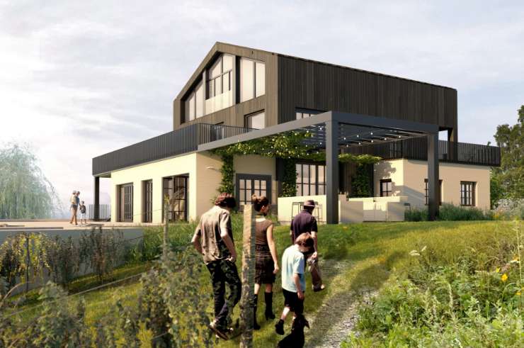 Bretterbude Haus Front